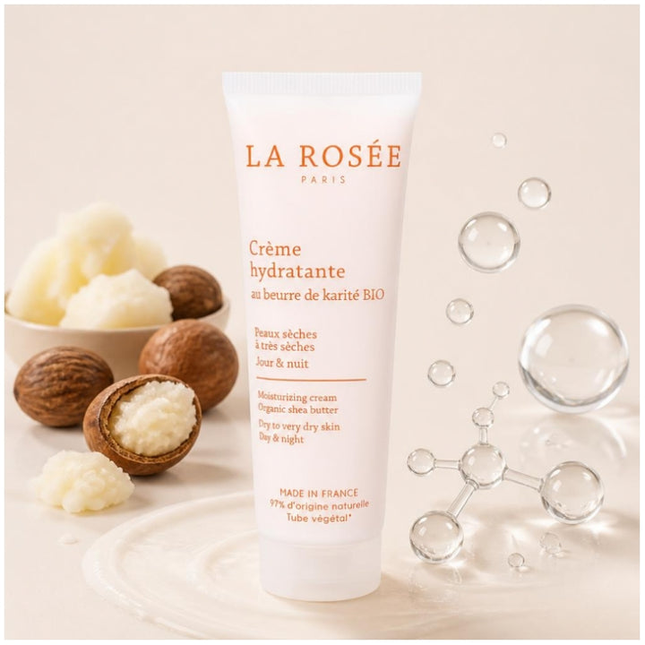 La Rosée Crema hidratante con manteca de karité orgánica 60ml