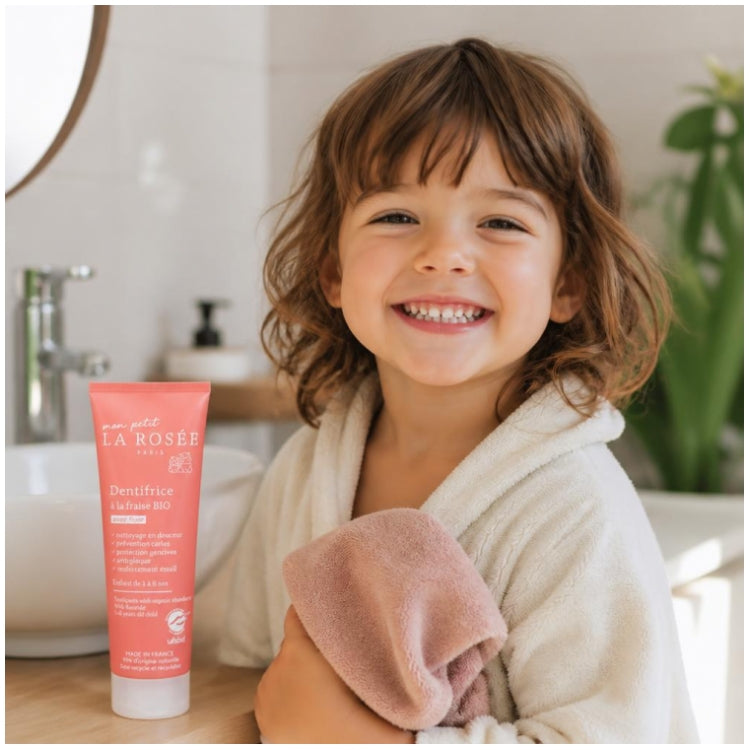 LA ROSÉE Baby Bio-Erdbeer-Zahnpasta 50ml