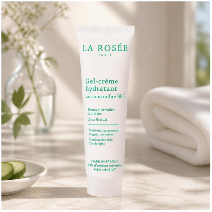 La Rosée Moisturizing Cream-Gel Organic Cucumber 60ml (2.02fl oz)