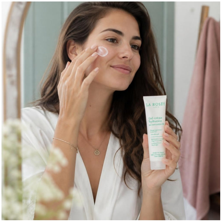 La Rosée Moisturizing Cream-Gel Organic Cucumber 60ml (2.02fl oz)