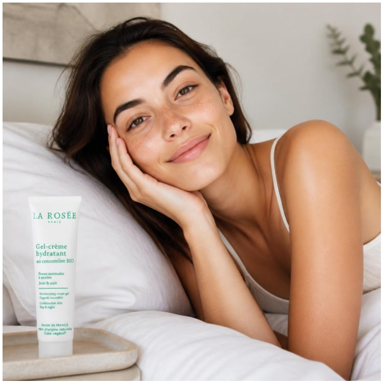 La Rosée Moisturizing Cream-Gel Organic Cucumber 60ml (2.02fl oz)