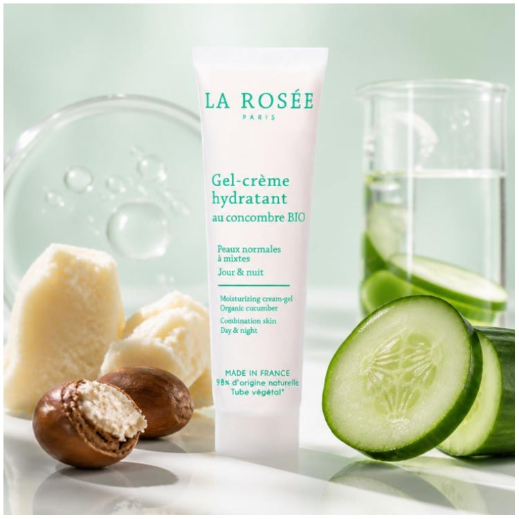 La Rosée Moisturizing Cream-Gel Organic Cucumber 60ml (2.02fl oz)