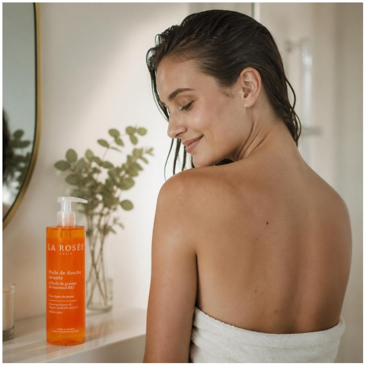 La Rosée Washing shower oil 400ml (13.52fl oz)