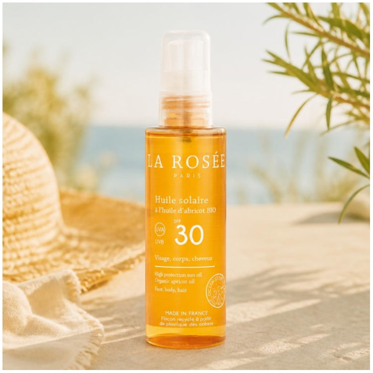 La Rosée SPF30 Olio Solare all'Albicocca ad Alta Protezione 150ml
