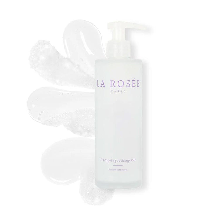 LA ROSÉE Refillable Empty Glass Shampoo Bottle 200ml - FrenchBeautyHub