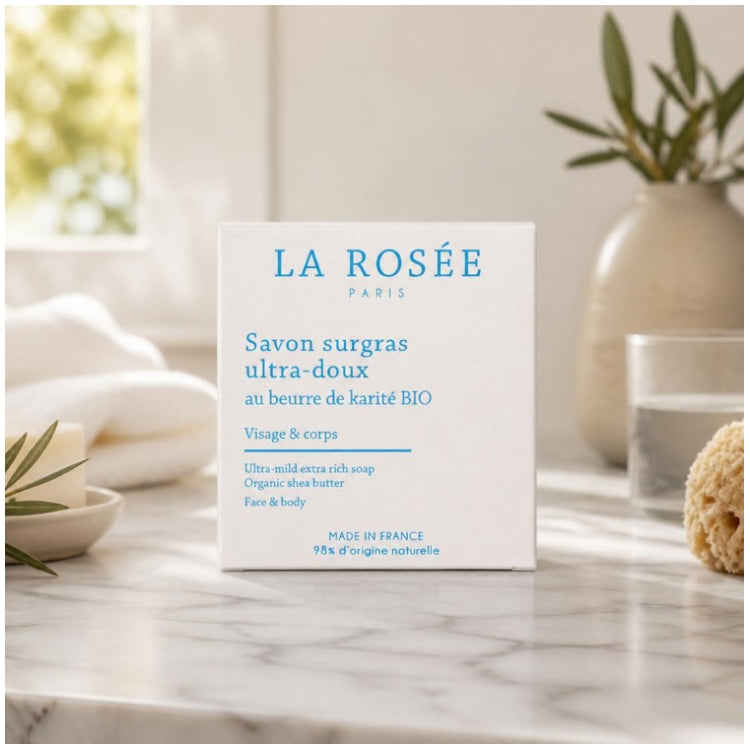 La Rosée Ultra Doux and Natural Superfatted Soaps 100g (3.52 oz)