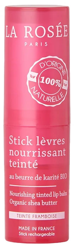 La Rosée Nourishing Tinted Lip Balm with Raspberry Tint