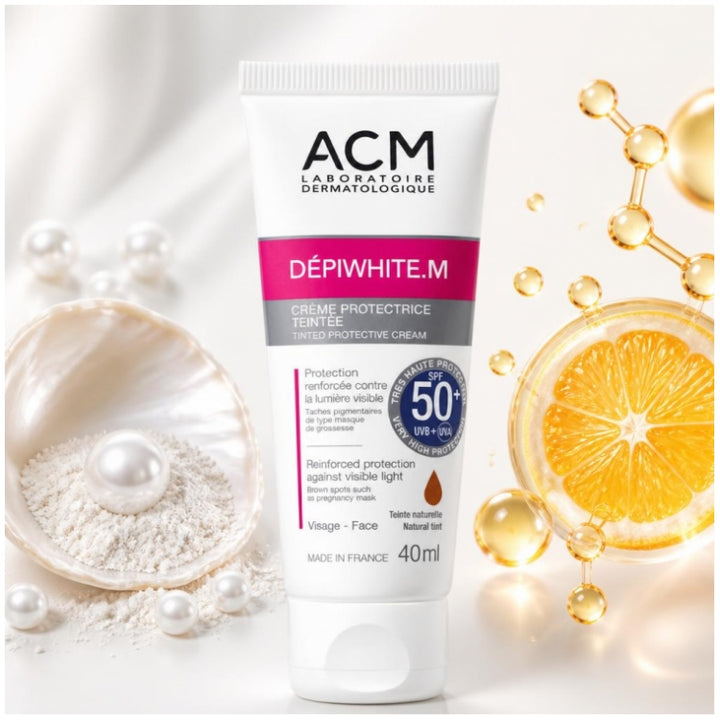 Acm Depiwhite.M Tinted Protective Cream Spf50+ 40ml (1.35fl oz)