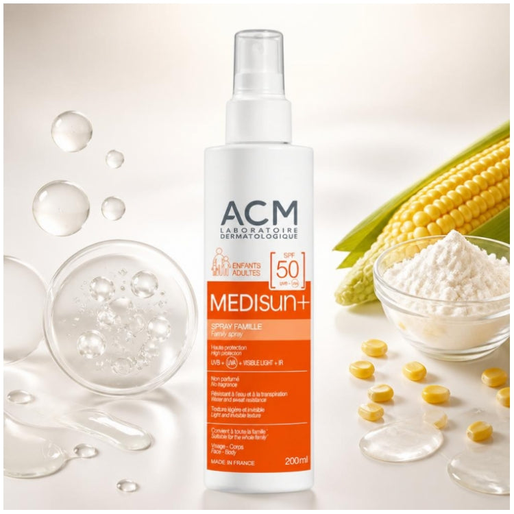 ACM Medisun SPF50+ Sun Protection Spray 200ml (6.76fl oz)