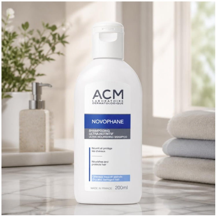 ACM Laboratoire Novophane شامبو فائق التغذية 200ml