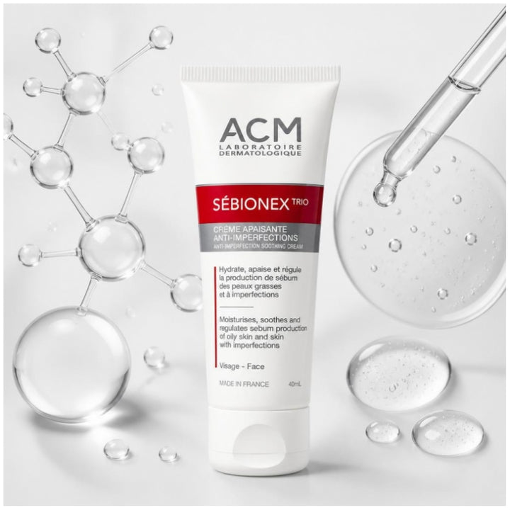 Acm Sébionex Trio Anti-Imperfection Soothing Cream 40ml (1.35fl oz)