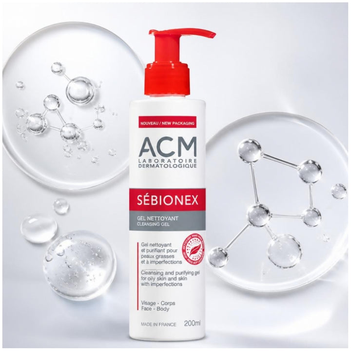 Acm Sébionex Cleansing Gel 200ml (6.76fl oz)