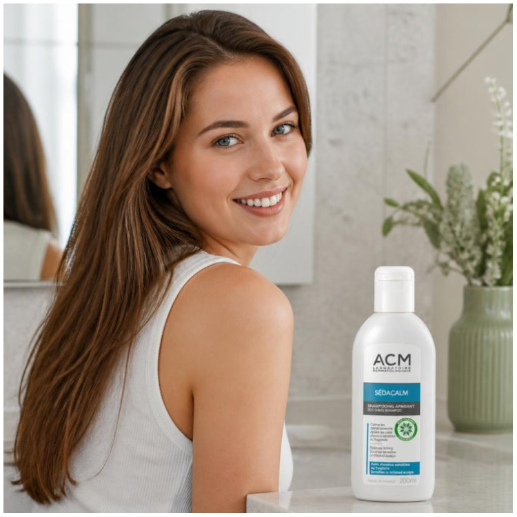 Acm Sedacalm Soothing Shampoo Sensitive Scalp 200ml (6.76fl oz)