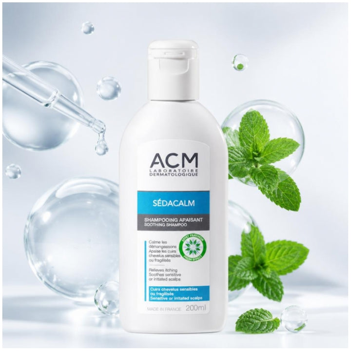 Acm Sedacalm Soothing Shampoo Sensitive Scalp 200ml (6.76fl oz)