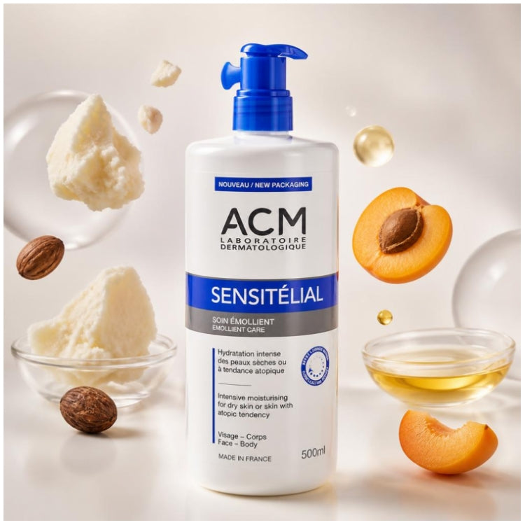Acm Sensitelial Emollient Care 500ml (16.90fl oz)