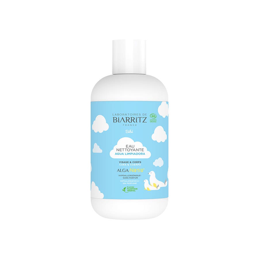 Laboratoires De Biarritz Baby care Organic Cleansing Water Baby's face and body 200ml (6.76fl oz) - FrenchBeautyHub