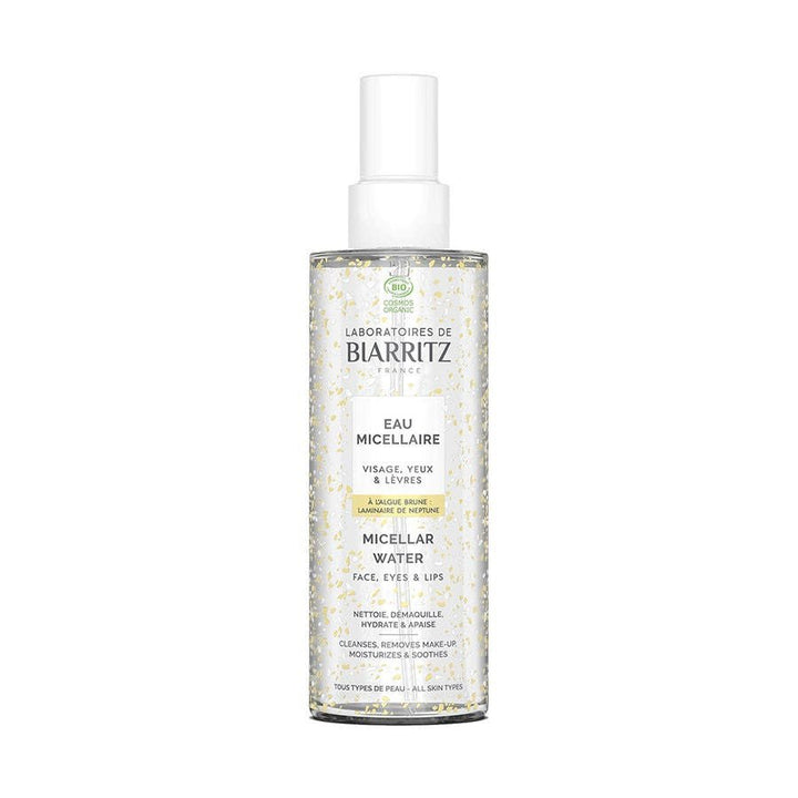Laboratoires De Biarritz Cleaning Organic Micellar Water Face, Eyes and Lips 200ml (6.76fl oz) - FrenchBeautyHub