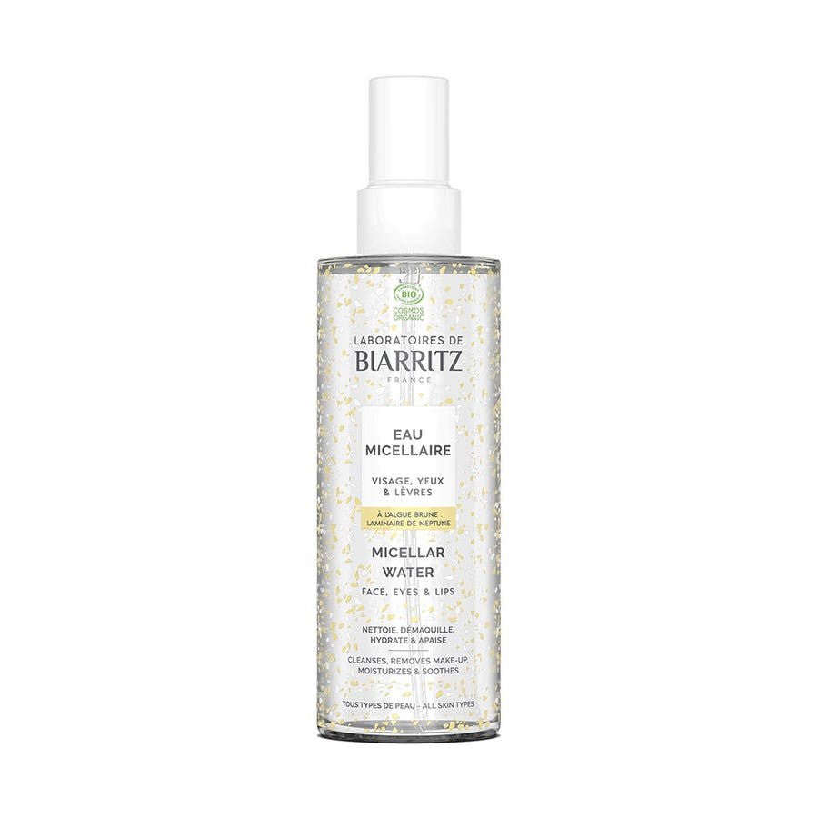 Laboratoires De Biarritz Cleaning Organic Micellar Water Face, Eyes and Lips 200ml (6.76fl oz) - FrenchBeautyHub