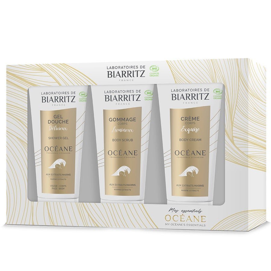 Laboratoires De Biarritz Ocane My Essentials Ocane 3 travel size Skincare Kit 30ml (1.01fl oz) - FrenchBeautyHub