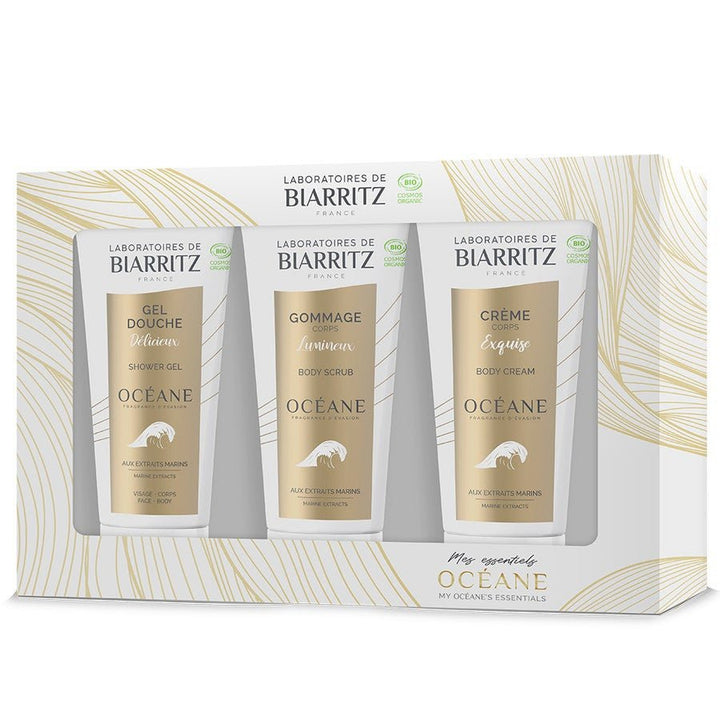 Laboratoires De Biarritz Ocane My Essentials Ocane 3 travel size Skincare Kit 30ml (1.01fl oz) - FrenchBeautyHub