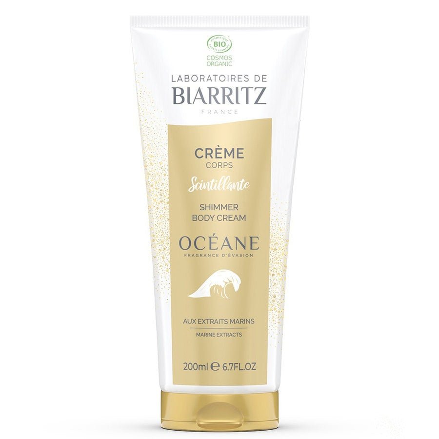 Laboratoires De Biarritz Oceane Shimmer Body Cream 200ml (6.76 fl oz) - FrenchBeautyHub