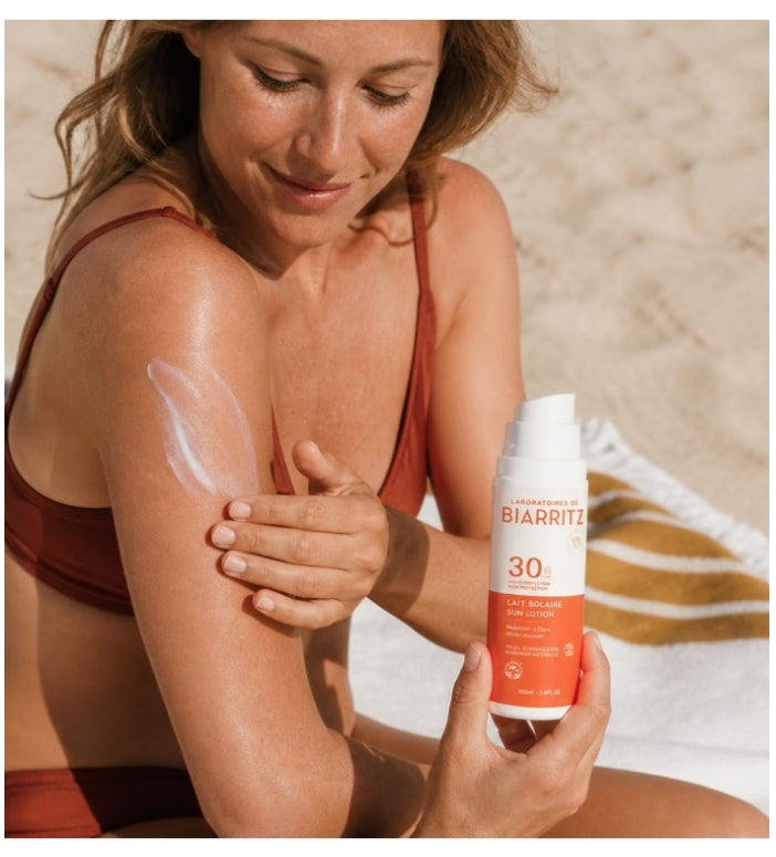 Laboratoires De Biarritz Sun care Organic Protective SPF30 Milk 100 ml (3.38fl oz)