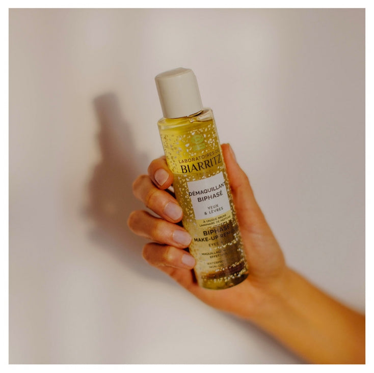 Laboratoires De Biarritz Cleaning Demaquilante bifásico para olhos e lábios sensíveis 125ml