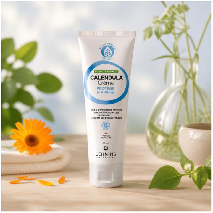 Lehning Calendula natural protective and soothing cream 50ml (1.69fl oz)