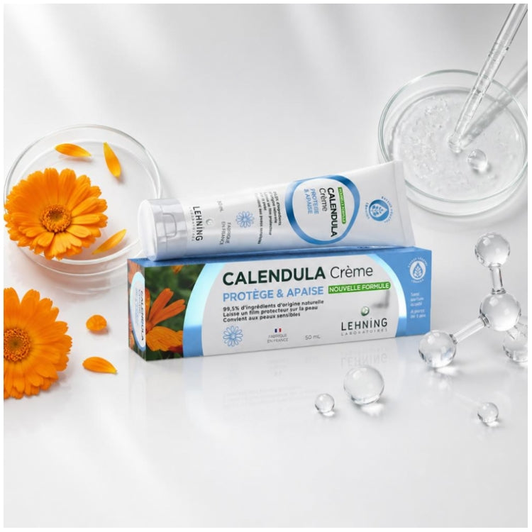 Lehning Calendula natural protective and soothing cream 50ml (1.69fl oz)