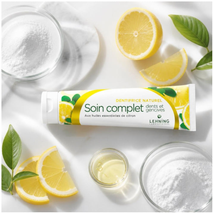 Lehning Tooth And Gums Care With Lemon And Essential Oils 80g (2.7oz)