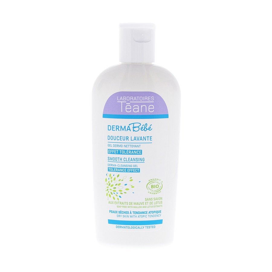 Laboratoires Teane DermaBebè Gentle Organic Hair & Body Wash 250ml (8.45fl oz) - FrenchBeautyHub