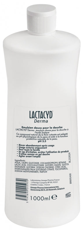 Lactacyd Derma Shower Emulsion 1L (33,81fl oz)