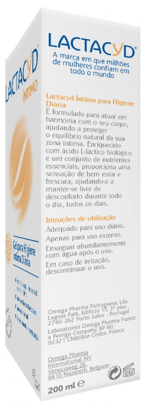 Lactacyd Intima Cleansing Care 200ml (6.76fl oz)