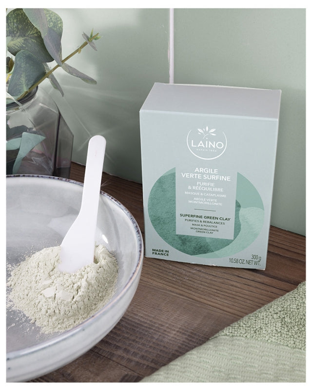 Laino Superfine Green Clay Body And Face 300g (10.58 oz)