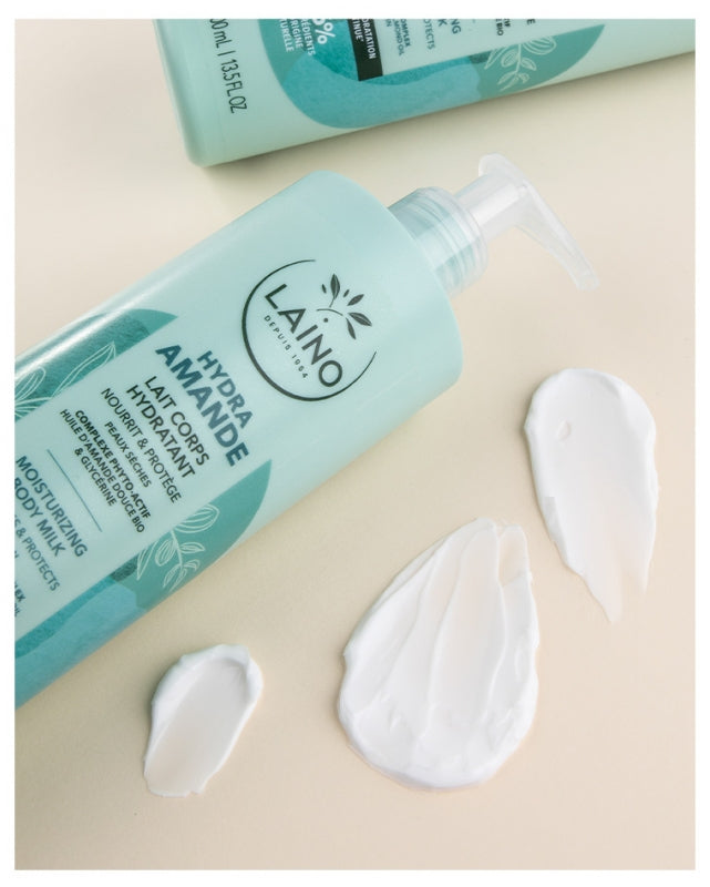 Laino Almond Hydrating Body Lotion 400ml (13.53fl oz)