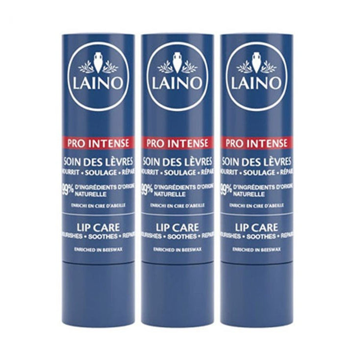 Laino Lip Care Beeswax Sticks 4g x3 (0.14 oz x3) - FrenchBeautyHub