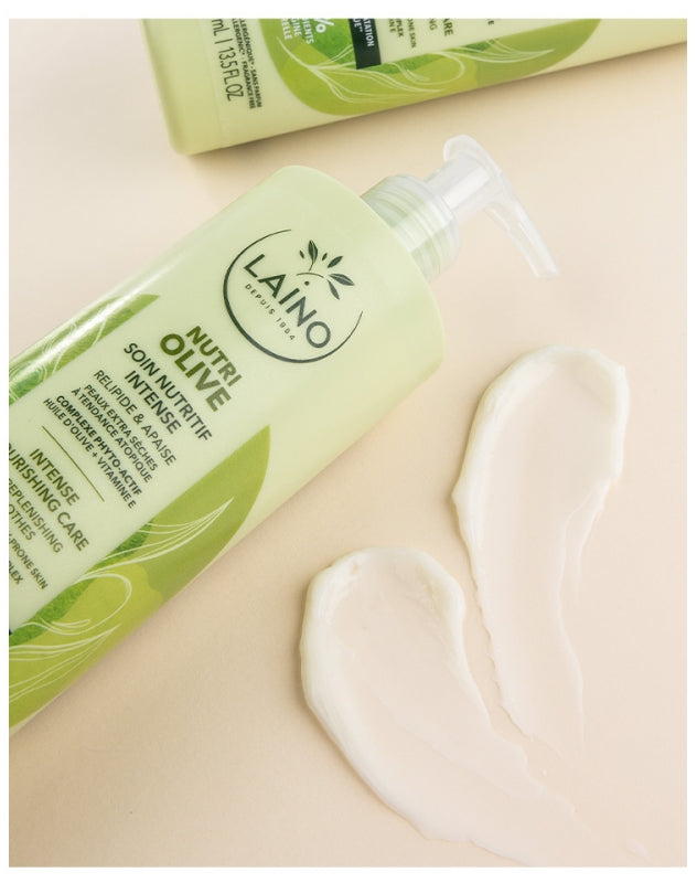 Laino Nutri Olive Intense Nourishing Olive Body Care Extra Dry Atopic Skin 400ml (13.52fl oz)