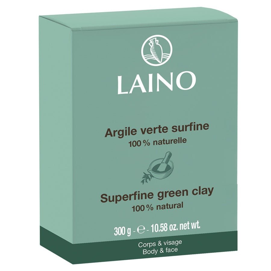Laino Superfine Green Clay Body And Face 300g (10.58 oz) - FrenchBeautyHub