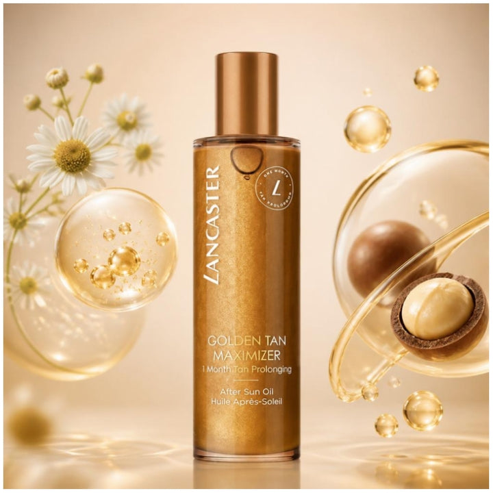 Lancaster Golden Tan Maximizer Sublimating After Sun Oil Body 150ml (5,07fl oz)