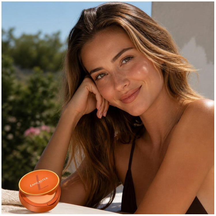 Lancaster Sun Beauty Infinite Bronze كريم واقٍ من الشمس مضغوط SPF50 9g