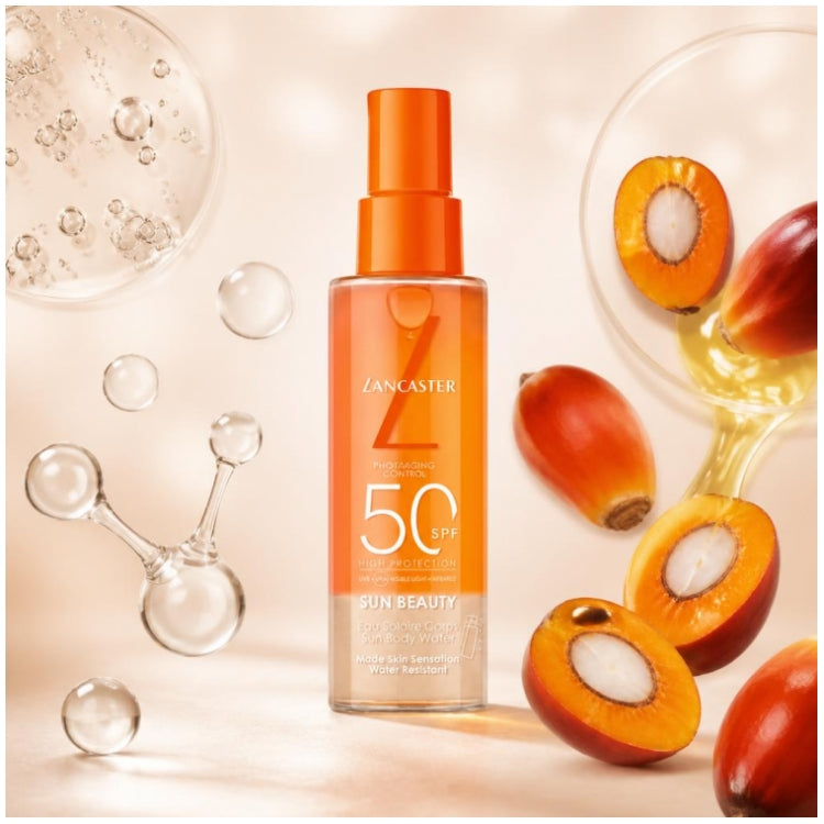 Lancaster Sun Beauty Bare Skin Effect واقي شمس SPF50 150ml
