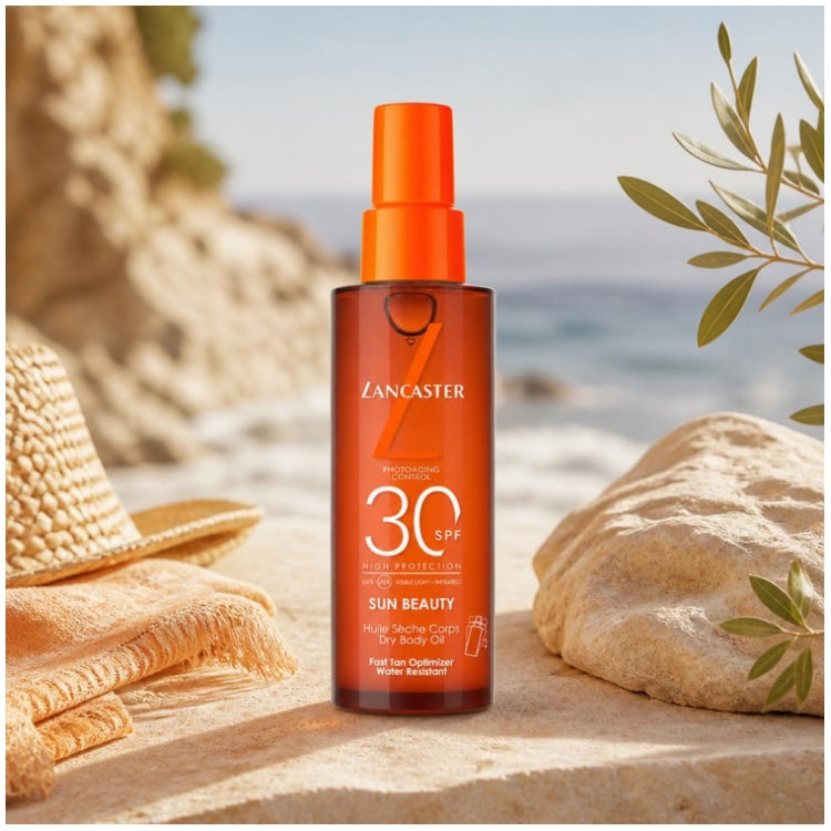 Lancaster Sun Beauty Silky dry oil tanning accelerator spray SPF30 150ml (5,07fl oz)