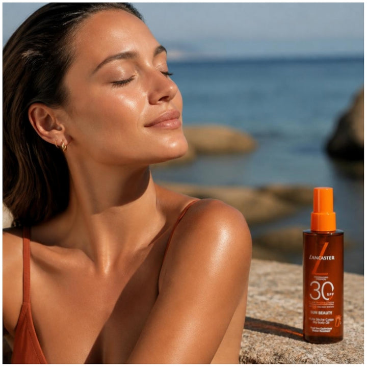 Lancaster Sun Beauty Silky dry oil tanning accelerator spray SPF30 150ml (5,07fl oz)