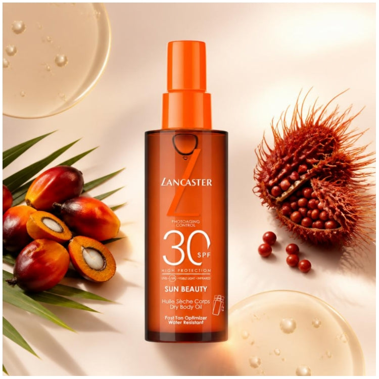 Lancaster Sun Beauty Silky dry oil tanning accelerator spray SPF30 150ml (5,07fl oz)