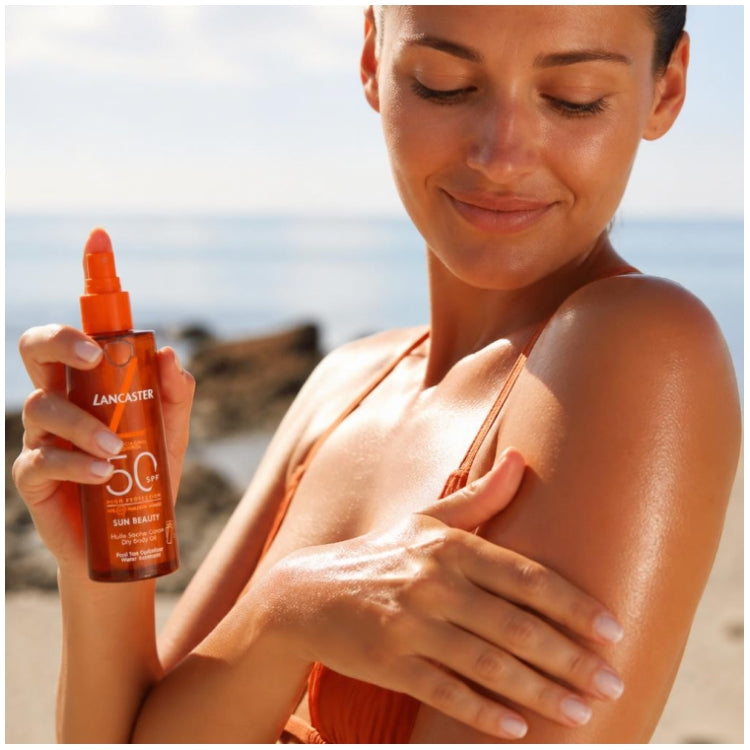 Lancaster Sun Beauty Silky dry oil tanning accelerator spray SPF50 150 ml (5.07fl oz)