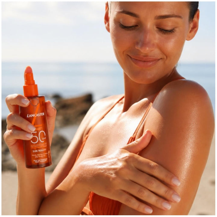 Lancaster Sun Beauty Silky dry oil tanning accelerator spray SPF50 150 ml (5.07fl oz)