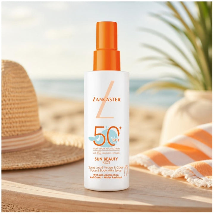 Lancaster Sun Sensitive Spray lacté SPF50+ visage et corps pour enfants 150ml