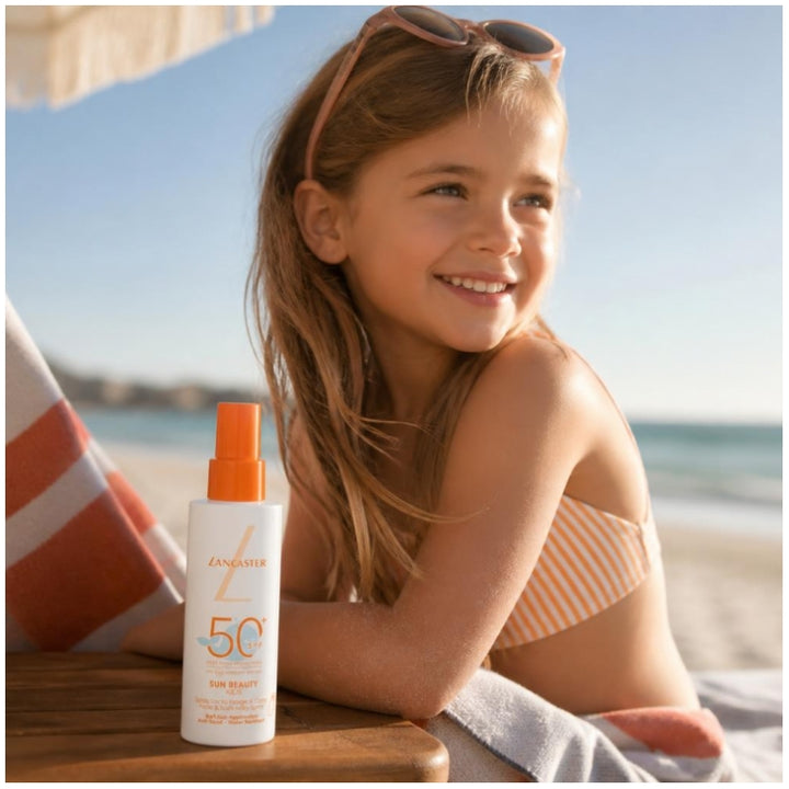 Lancaster Sun Sensitive Spray lacté SPF50+ visage et corps pour enfants 150ml