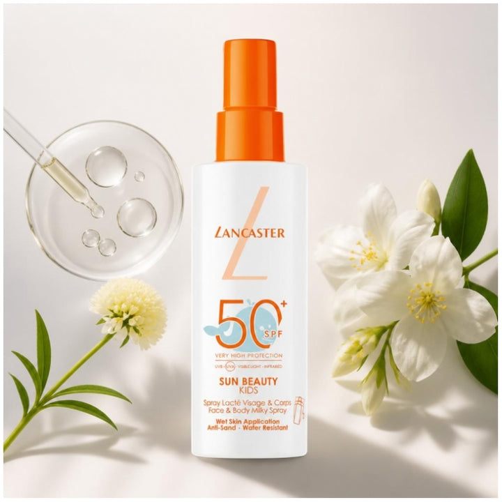 Lancaster Sun Sensitive Spray lacté SPF50+ visage et corps pour enfants 150ml