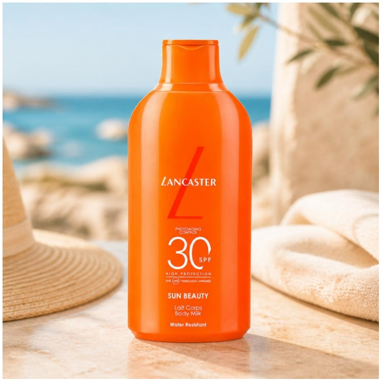 Lancaster Sun Beauty Lait bronzant velouté Sublime Jumbo SPF30 lait corps 400 ml